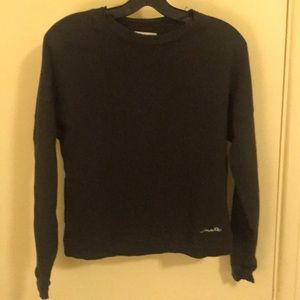 MATE the Label Black Sweatshirt Size XS